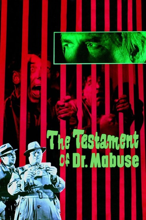 Das Testament des Dr. Mabuse (1962) poster