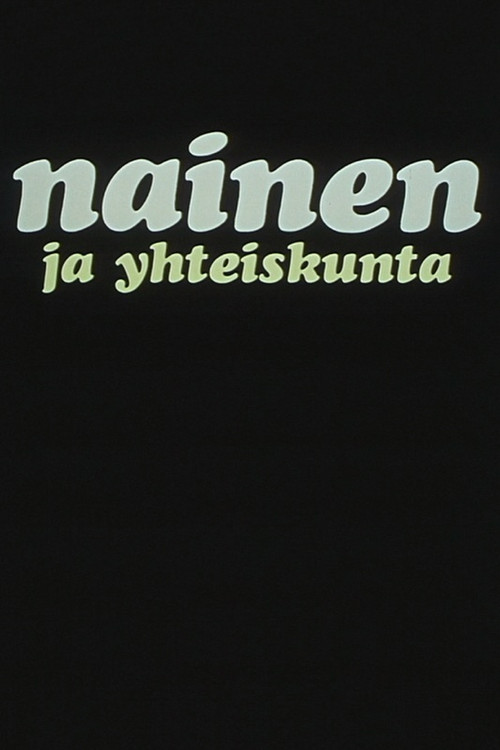 Woman and Society (1968) poster