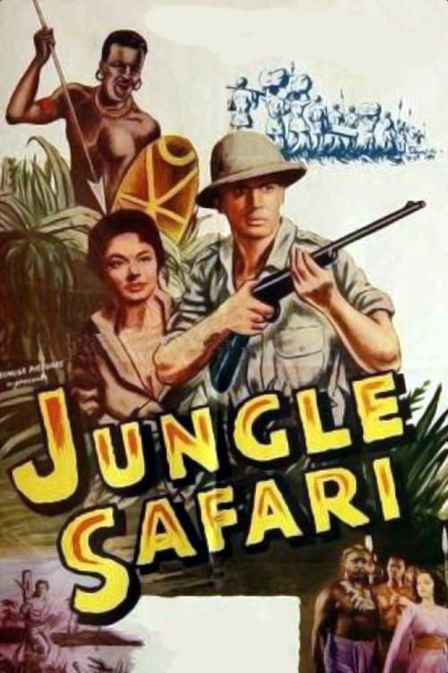 Jungle Safari (1956) poster