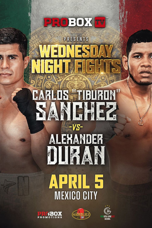 Carlos Sanchez vs. Alexander Duran (2023) poster