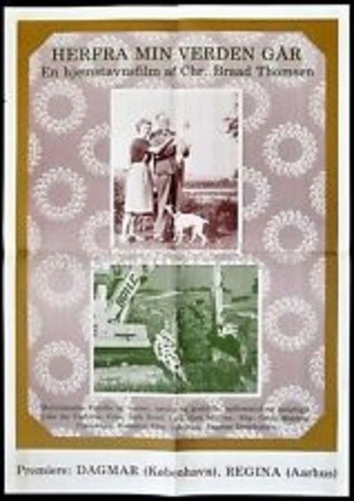 Herfra min verden går (1976) poster
