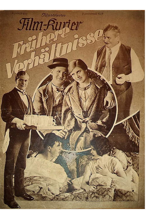 Frühere Verhältnisse (1927) poster