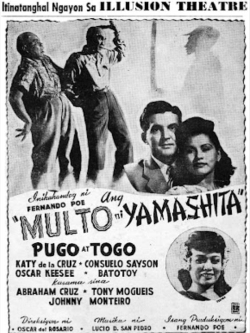 Ang Multo ni Yamashita (1947) poster