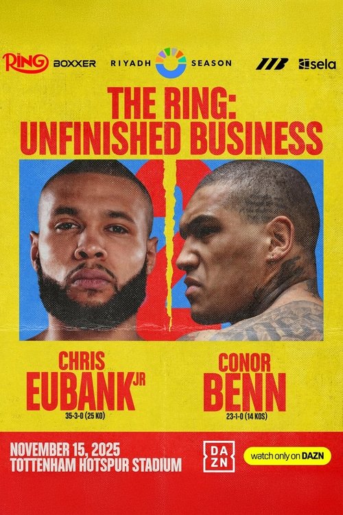 Chris Eubank Jr vs. Conor Benn II (2025) poster
