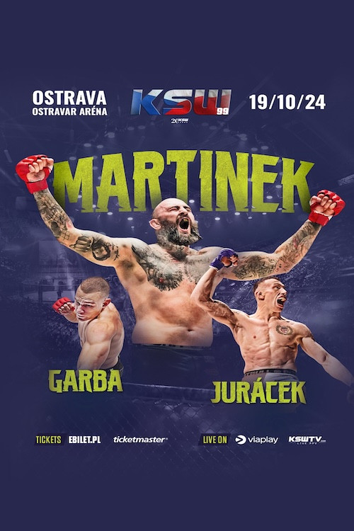 KSW 99: Vojcak vs. Martinek (2024) poster