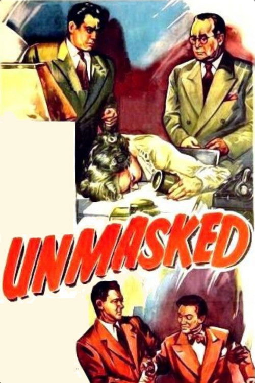 Unmasked (1950) poster