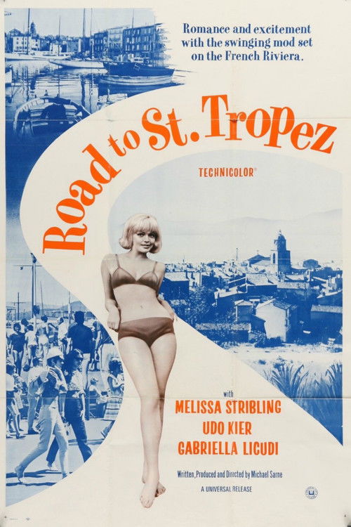 Road to St. Tropez (1966) poster
