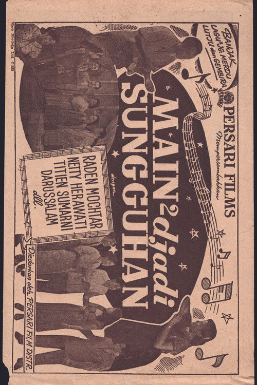 Main-main Djadi Sungguhan (1951) poster