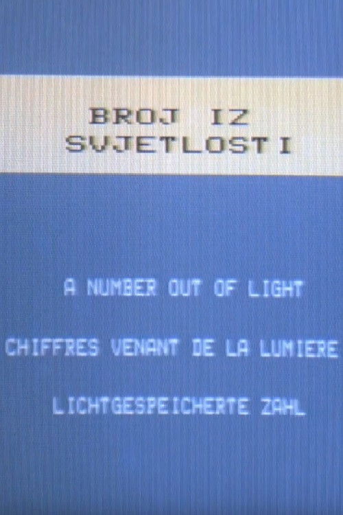 A Number Out of Light (1982) poster