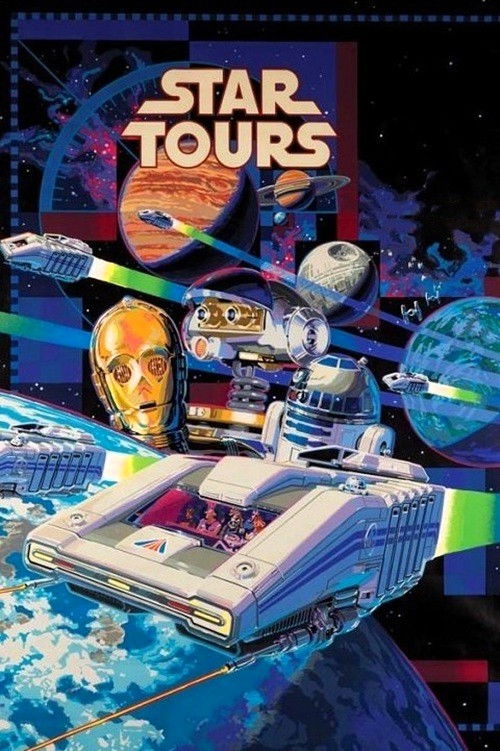 George Lucas' Star Tours (1986) poster