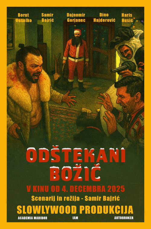Odštekani Božič (2025) poster