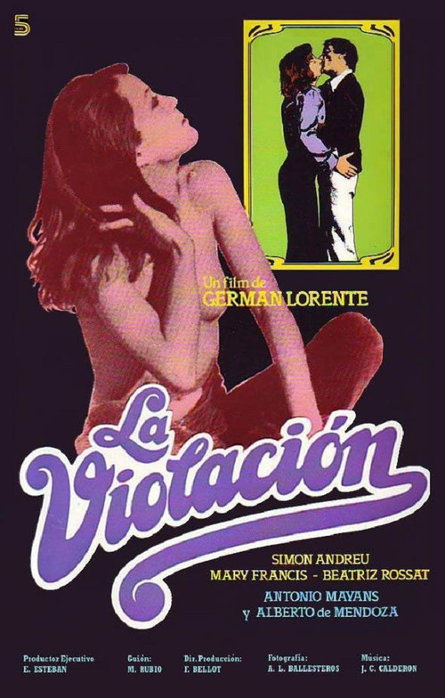 La violación (1977) poster