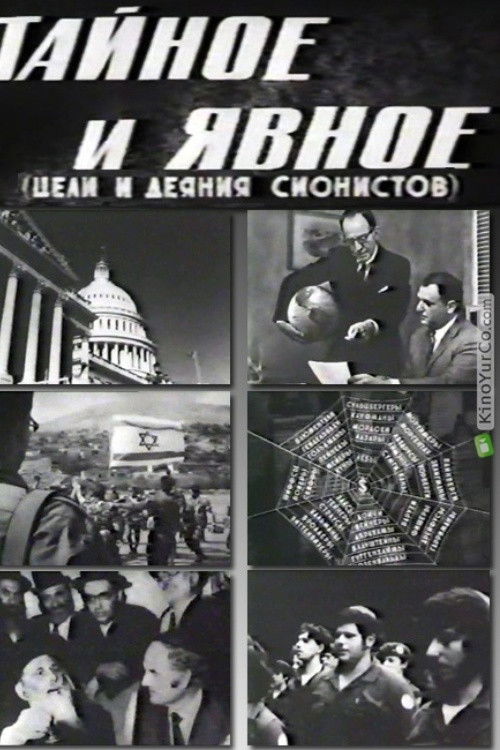 Secret and Explicit (The Aims and Acts of Zionists) (1973) poster