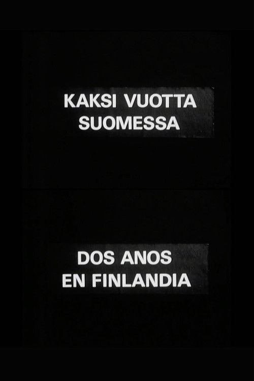 Two Years in Finland (1975) poster