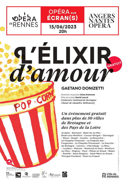 L'elixir d'amour - Donizetti - Angers Nantes opéra (2023) poster
