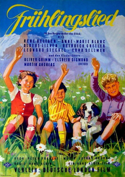 Little Friends (1954) poster