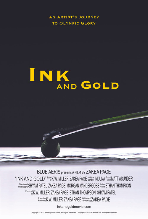 Ink and Gold: An Artist's Journey to Olympic Glory poster