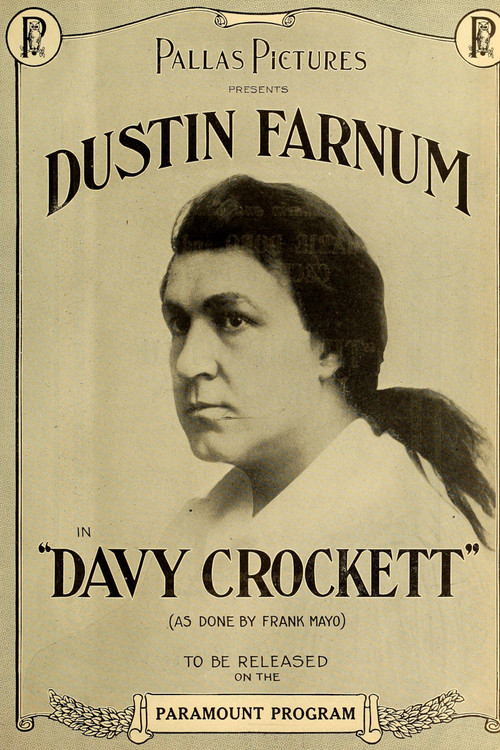 Davy Crockett (1916) poster