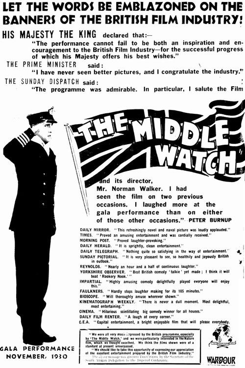 The Middle Watch (1930) poster