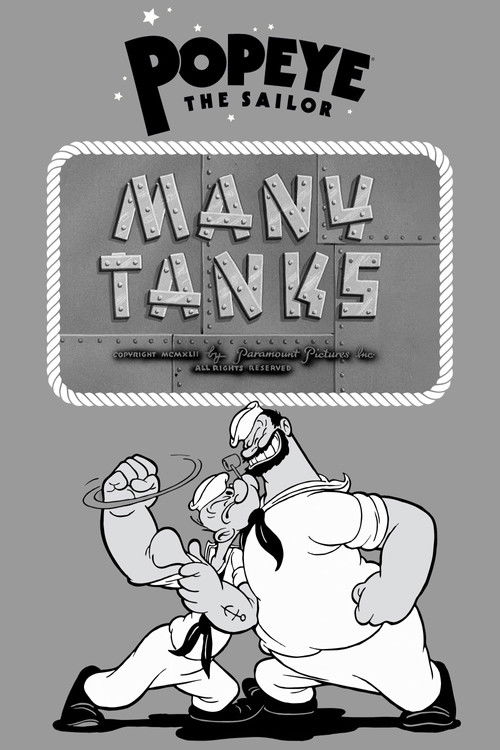 Many Tanks (1942) poster