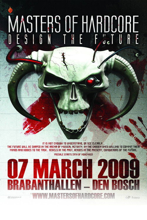 Masters of Hardcore design the future (2009) poster