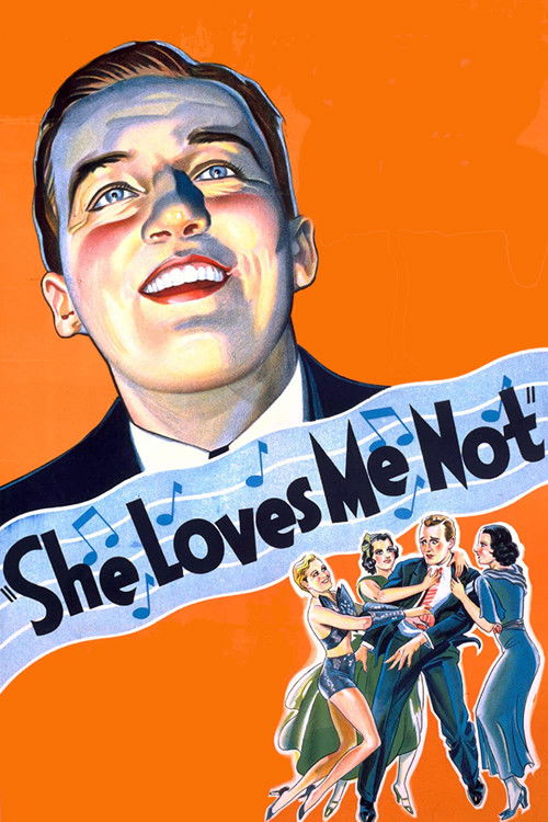 She Loves Me Not (1934) poster