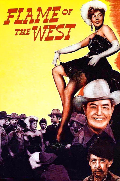 Flame of the West (1945) poster