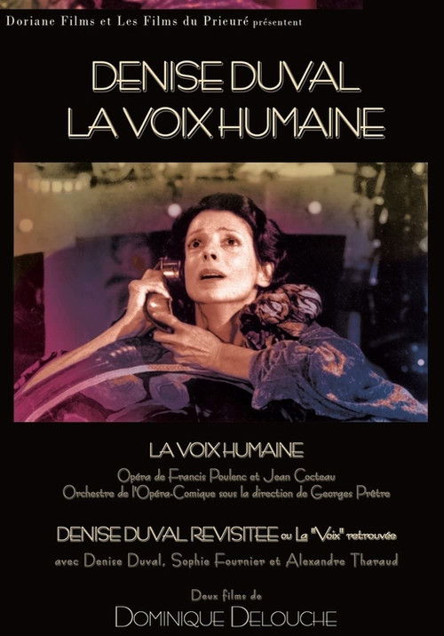 La voix humaine (1971) poster