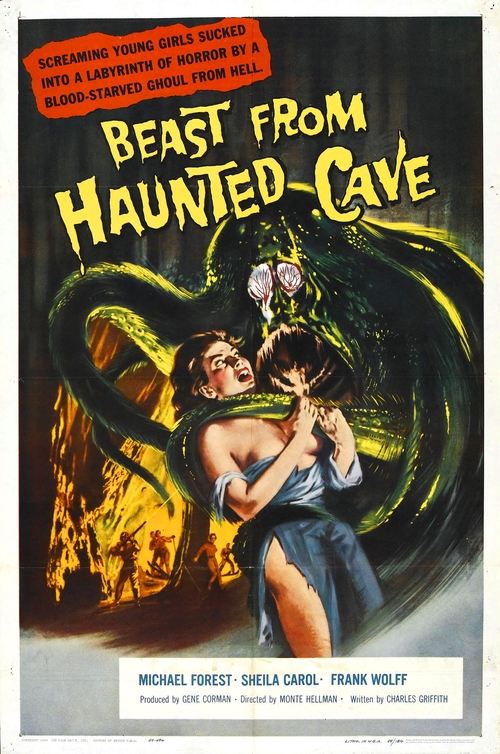 Beast from Haunted Cave (1959) poster