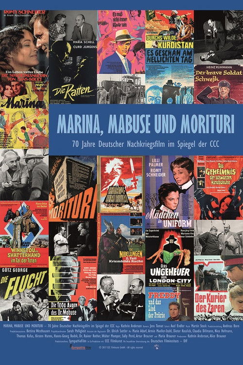 Marina, Mabuse und Morituri (2017) poster