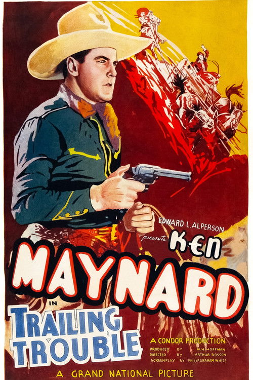 Trailing Trouble (1937) poster