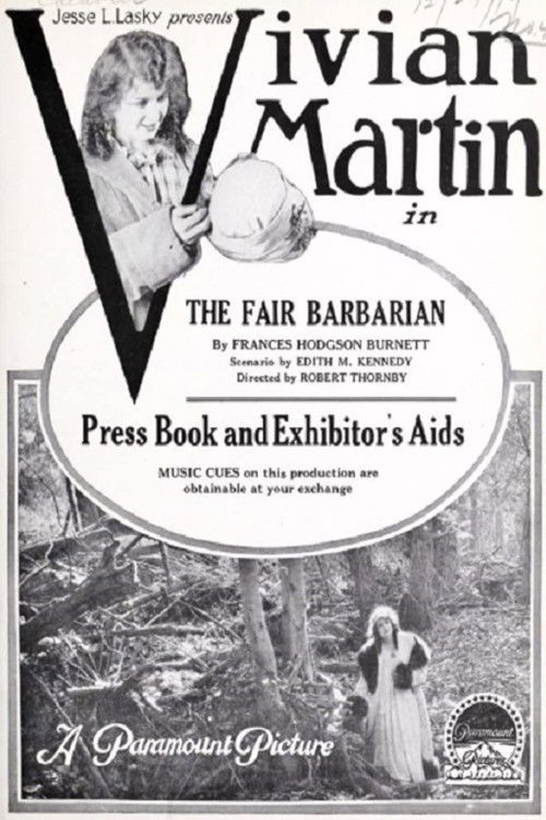 The Fair Barbarian (1917) poster