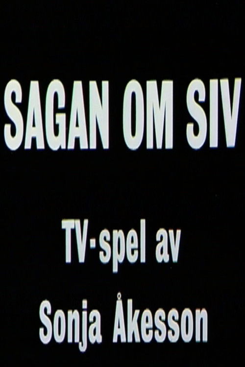 Sagan om Siv (1974) poster