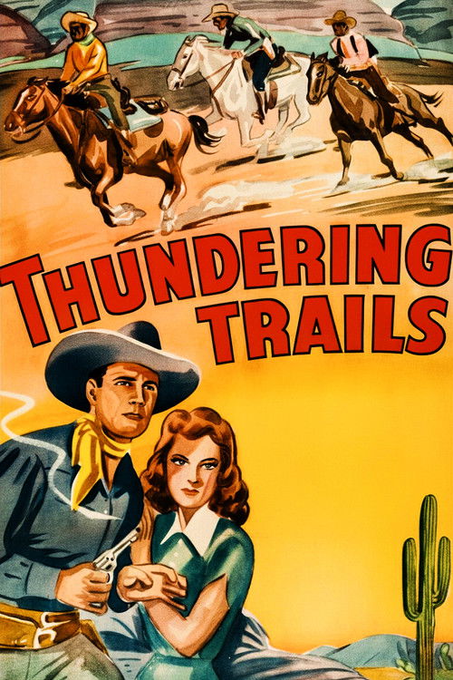 Thundering Trails (1943) poster