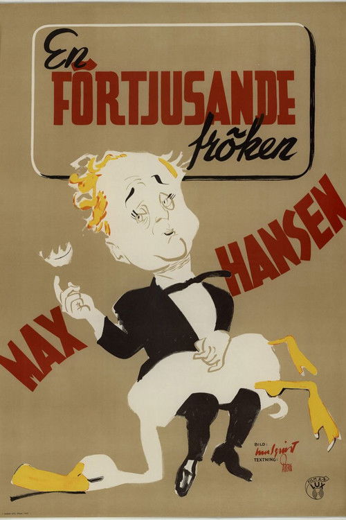 En förtjusande fröken (1945) poster