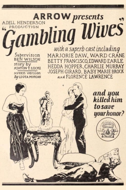 Gambling Wives (1924) poster