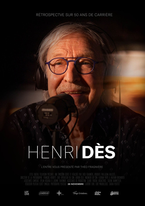 Henri Dès, his retrospective interview (2021) poster