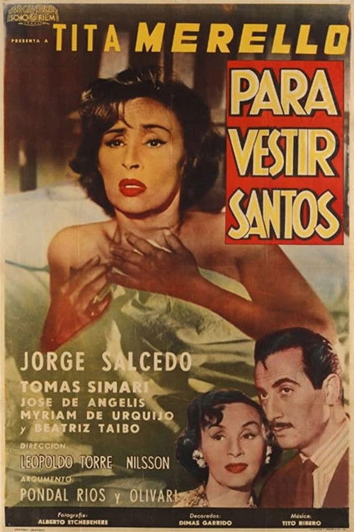 Para vestir santos (1955) poster