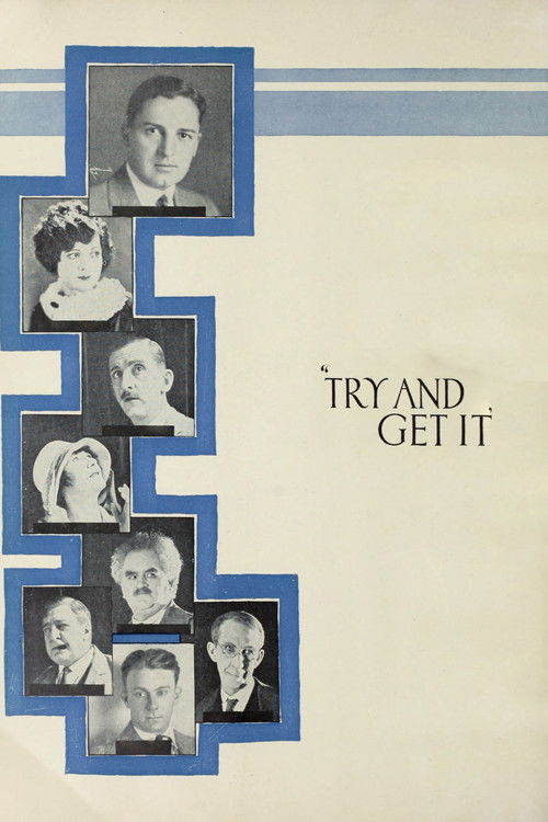 Try and Get It (1924) poster