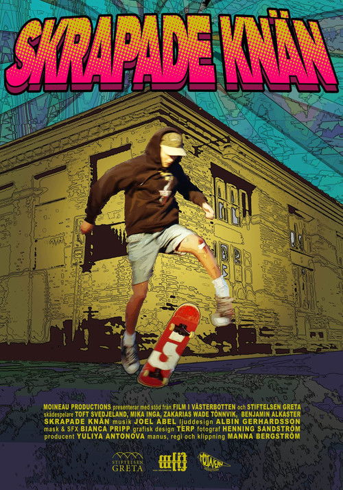 Skrapade knän poster