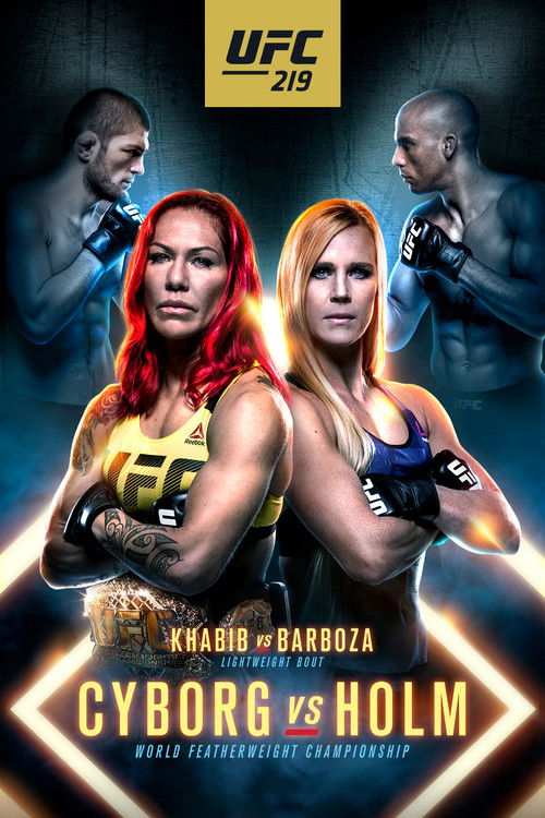 UFC 219: Cyborg vs. Holm (2017) poster