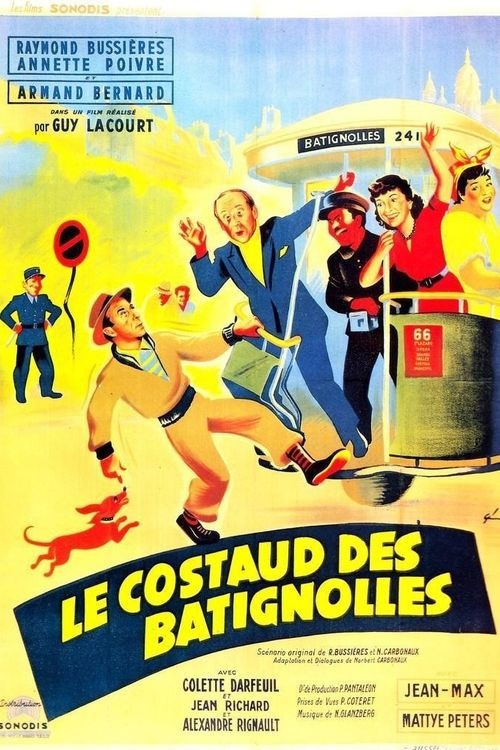 Le Costaud des Batignolles (1952) poster