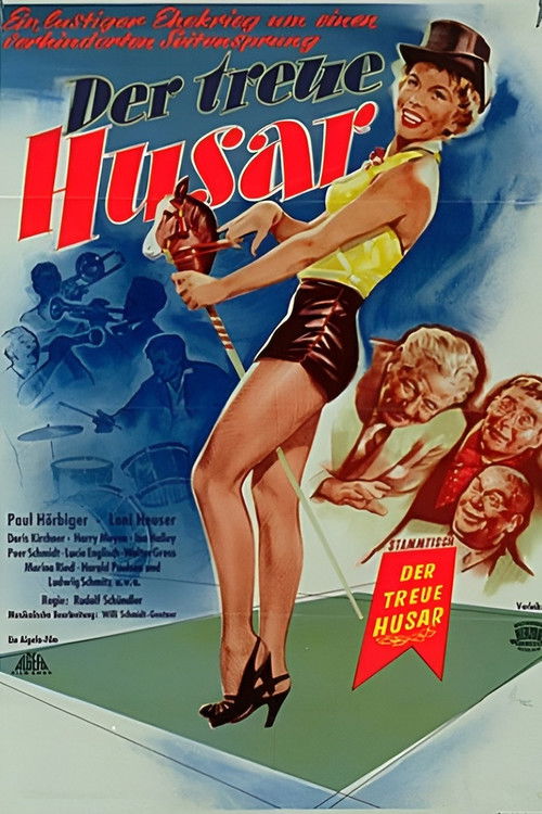 The Faithful Hussar (1954) poster