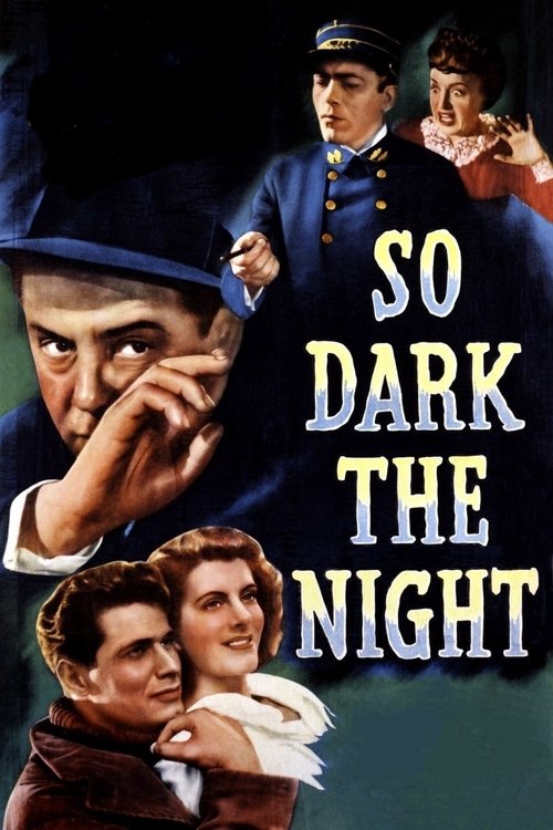 So Dark the Night (1946) poster
