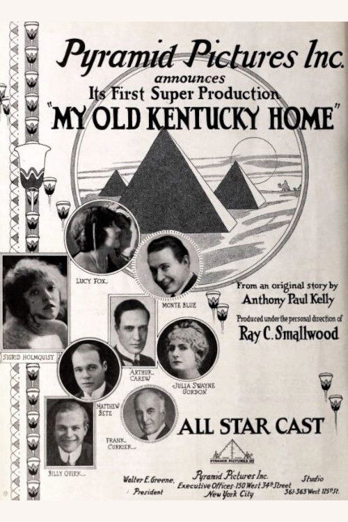 My Old Kentucky Home (1922) poster