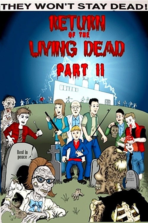 They Won't Stay Dead: A Look at 'Return of the Living Dead Part II' (2011) poster