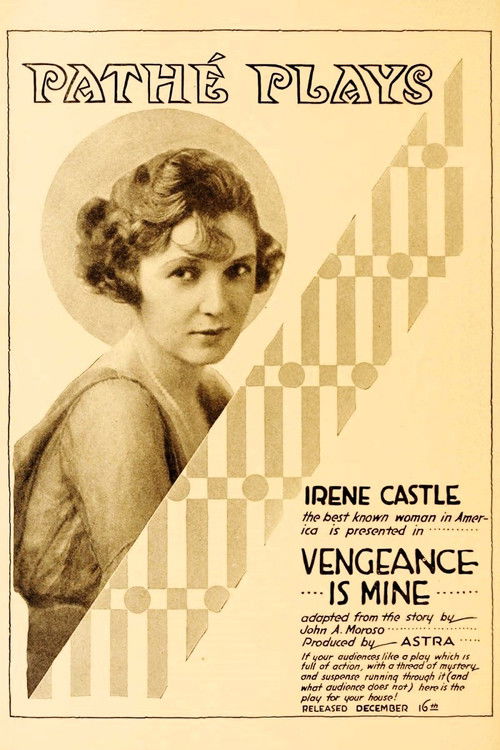Vengeance Is Mine (1917) poster