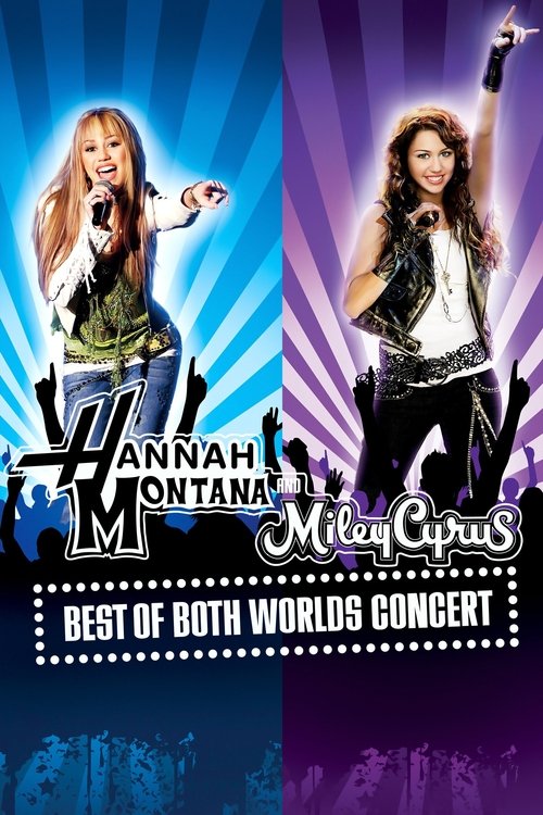 Hannah Montana & Miley Cyrus: Best of Both Worlds Concert (2008) poster