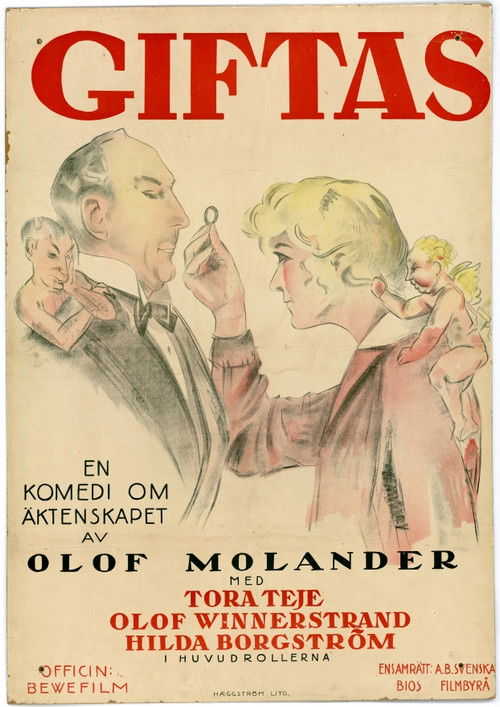 Giftas (1926) poster