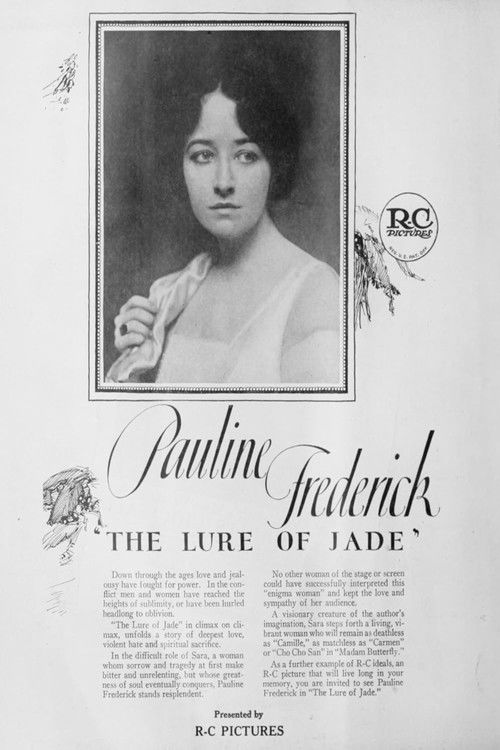 The Lure of Jade (1921) poster